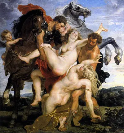 Rape of the Daughters of Leucippus Peter Paul Rubens